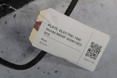 PLATE, ELECTRIC 1990 Honda NS50F 50340-GE2-010
