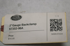 2” Gauge Backclamp 67352-96A Harley Davidson